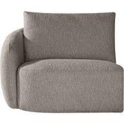 Bank Rocca 1,5-Zits Arm Links Voorstaand 104x97x77 cm
