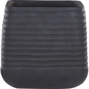 PARIKIA - Plantenbak - Zwart - 49 cm - Polyresin