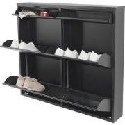 Spinder Design schoenenkast Billy 6 - Zwart - 8 paar schoenen