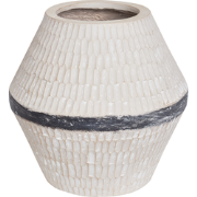 ARUNCUS - Bloemenvaas - Beige - Magnesium