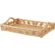 CALAYAN - Dienblad - Licht - Rotan