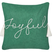 ELETTARIA - Sierkussen - Groen - Katoen