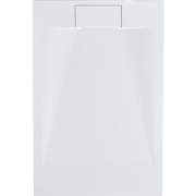 AZZURRO - Douchebak - Wit - 120 x 80 x 3 cm - SMC (kunststof)