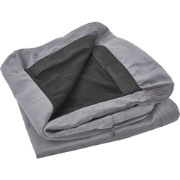 BERNES  - Hoes voor bank - Grijs - 160 cm - Fluweel