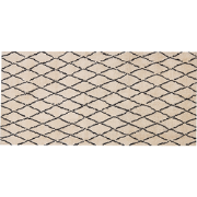 MIDYAT - Laagpolig vloerkleed - Beige - 80 x 150 cm - Polyester