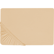 JANBU - Laken - Zandbeige - 200 x 200 cm - Katoen