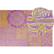 AVANOS  - Vloerkleed - Mosterdgeel - 140 x 200 cm - Wol