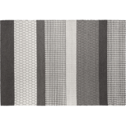 AKKAYA - Laagpolig vloerkleed - Lichtgrijs - 160 x 220 cm - Wol