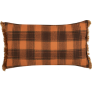 BARJA - Sierkussen - Oranje/Zwart - 40 x 70 cm - Polyester