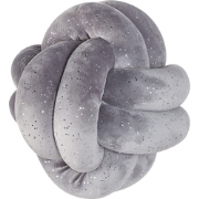 MALNI  - Sierkussen - Lichtgrijs - 20 x 20 cm - Fluweel