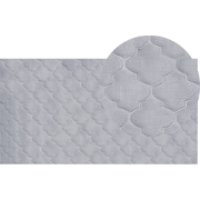 GHARO - Shaggy vloerkleed - Grijs - 80 x 150 cm - Polyester