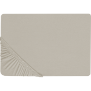 JANBU - Laken - Taupe - 200 x 200 cm - Katoen