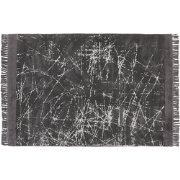 HANLI  - Vloerkleed - Donkergrijs - 160 x 230 cm - Viscose