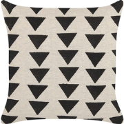 CERCIS  - Sierkussen - Lichtbeige - 45 x 45 cm - Katoen