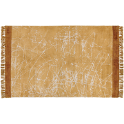 HANLI  - Vloerkleed - Oranje - 140 x 200 cm - Viscose
