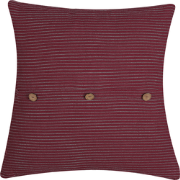 CAMPANULA  - Sierkussen - Rood - 45 x 45 cm - Polyester
