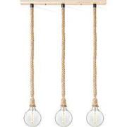 Home sweet home touw hanglamp Leonardo 3L Spiral - helder