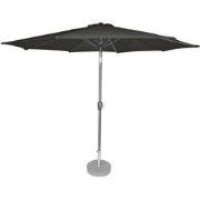 Kopu® Calma Parasol Rond 300 cm met Katrol - Antraciet