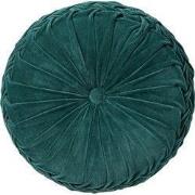 Dutch Decor KAJA - sierkussen Ø40 cm - rond - velvet - Sagebrush Green...