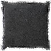 Dutch Decor BURTO - Sierkussen 45x45 cm - gewassen katoen - Charcoal  ...