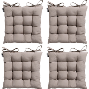 Madison -  Zitkussen Panama jute - Ca. 46x46 cm - Set van 4