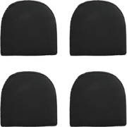 Madison -  Zitkussen Wicker York Rib black - Ca. 48x48 cm - Set van 4