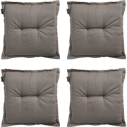 Madison -  Zitkussen Rib liver - Ca. 50x50 cm - Set van 4