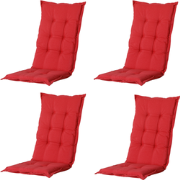 Madison -  Tuinstoelkussen Lage Rug Panama brick red - Ca. 105x50 cm -...