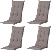 Madison -  Tuinstoelkussen Lage Rug Panama taupe - Ca. 105x50 cm - Set...