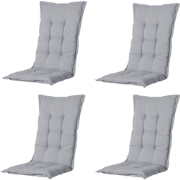 Madison -  Tuinstoelkussen Lage Rug Panama light grey - Ca. 105x50 cm ...