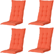 Madison -  Tuinstoelkussen Lage Rug Panama flame orange - Ca. 105x50 c...