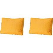 Madison -  Lounge Rugkussen Panama golden glow - Ca. 40x60 cm - Set va...