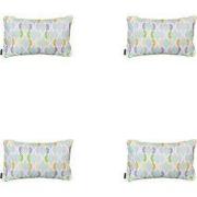 Madison -  Sierkussen Trivia mint - Ca. 30x50 cm - Set van 4