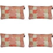 Madison -  Sierkussen Jacky terra - Ca. 30x50 cm - Set van 4