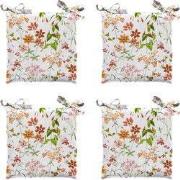 Madison -  Zitkussen Toscane Milly natural - Ca. 46x46 cm - Set van 4