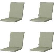 Madison -  Stapelstoelkussen Panama sage - Ca. 97x49 cm - Set van 4