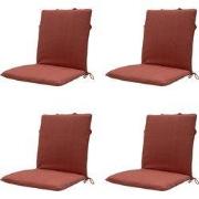 Madison -  Stapelstoelkussen Terra canvas eco+ - Ca. 97x49 cm - Set va...