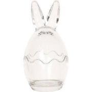 Clayre & Eef Voorraadpot Ø 6x12 cm Glas Haas