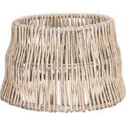 Clayre & Eef Lampenkap Ø 25x16 cm Beige Rotan