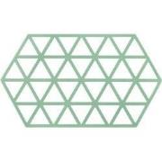 Krumble Siliconen pannenonderzetter Hexagon lang - Groen