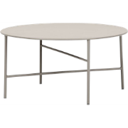 Mila metalen tuin salontafel grijs - Ø 70 cm