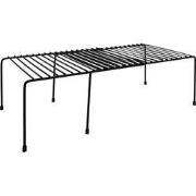 QUVIO Uitschuifbaar keukenkast organizer - Metaal - Zwart