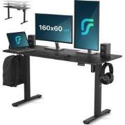 Flowsense Zit Sta Bureau - Verstelbaar Elektrisch Bureau - 160 x 60 cm