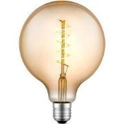 Edison Vintage LED filament lichtbron Globe - Amber - G125 Spiraal - R...