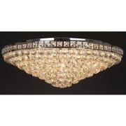 Lumilamp Kroonluchter Ø 80x27 cm Transparant IJzer