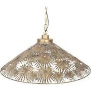 Clayre & Eef Hanglamp Ø 61x51/156 cm Goudkleurig IJzer
