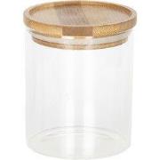 Clayre & Eef Voorraadpot Ø 8x10 cm Glas