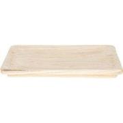 Clayre & Eef Decoratie Dienblad 41x28x4 cm Bruin Hout