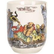 Clayre & Eef Mok 100 ml Beige Blauw Porselein