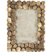 Clayre & Eef Fotolijst 10x15 cm Bruin Kunststof